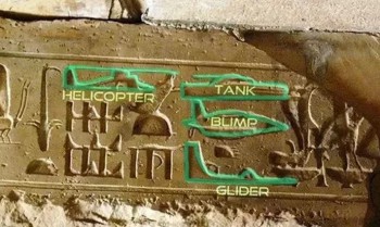 Lý giải những ký tự chạm khắc bí ẩn trong đền thờ Ai Cập  